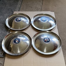 Vintage 1954 Hudson Wheel Covers Set Of 4