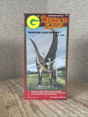 Grenadier Monster Manuscript Vol. 8 VIII Dragon Lords 1508 D&D 25MM Metal Set