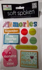 MEMORIES, MY FAVORITE DAY and more Embellishments By Ellen Krans-Me&My BIG Ideas