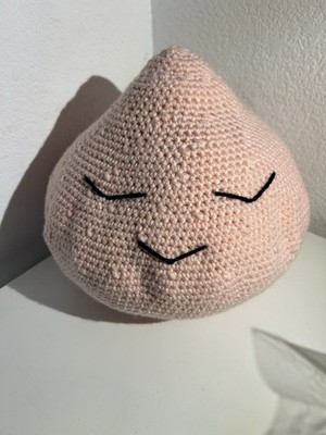The Kakao Friends The Peach Handmade Crochet Cusion