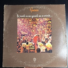 Faces – A Nod Is As Good As A Wink... LP 1971 Warner Bros. VG+