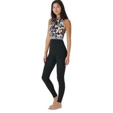 Rip Curl Womens 6 G Bomb 1.5mm Long Jane Neoprene Wetsuit Sleeveless Front Zip