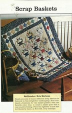 K0271 SCRAP BASKETS WALLHANGING/MINI QUILT PATTERN/INSTRUCTIONS