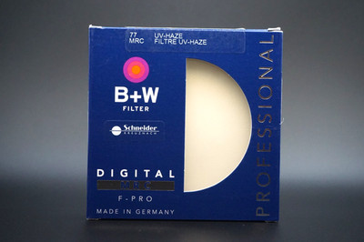 B+W 77mm UV Haze MRC F-Pro (Basic) Filter Brand New Never Used Fast Shipping