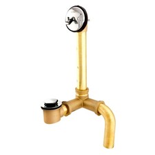 Gerber Gerber Classics Pop-up Side Outlet 20 Gauge Drain for Standard Tub Chrome