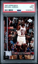 1997 UD #18 MICHAEL JORDAN PSA 9