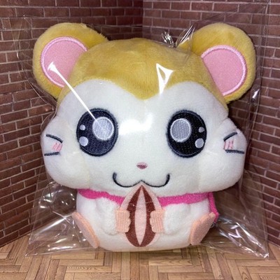 Tottoko Hamtaro Mofumofu Plush Muffler Toy, Unused with Tag, For Ages 14+