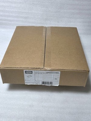 Hubbell 24GCCVRBK Carpet Cover 2/4G Flush Black Powder  N£W