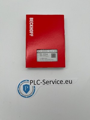 Beckhoff EL1004 - 4-Kanal-Digital-Eingang, 24 V DC, 3 ms / 4-channel digital in.