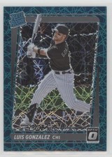 2021 Donruss Optic Rated Rookie Teal Velocity Prizm 16/35 Luis Gonzalez #74 uk2