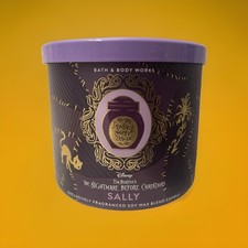 Disney Bath Body Works Nightmare Before Christmas Sally 3 Wick Candle