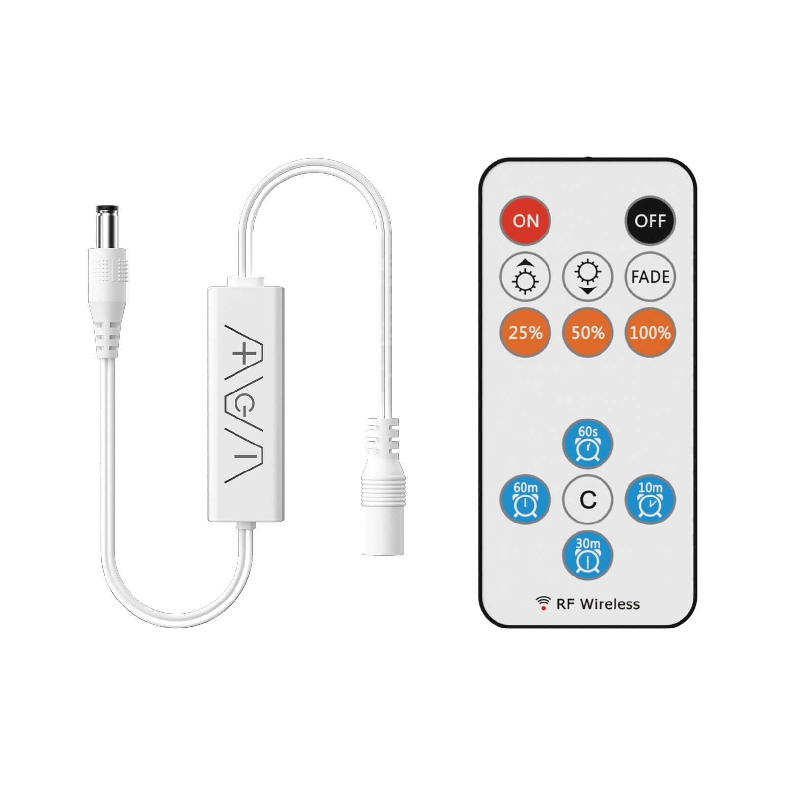 Variateur RF haut de gamme pour bandes lumineuses LED monochromes en aluminium