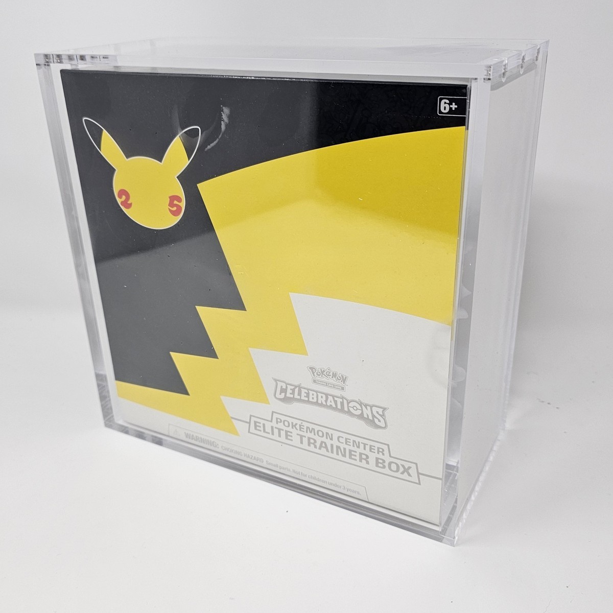 Pokemon Center Celebration Elite Trainer Box Acrylic Case w