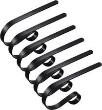 Christmas Stocking Holders for Fireplace Mantle with Separate Double-Sided Tape