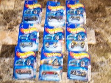 Hot Wheels 9 Pc Lot Mattel Models 2003 Year Releases See below 