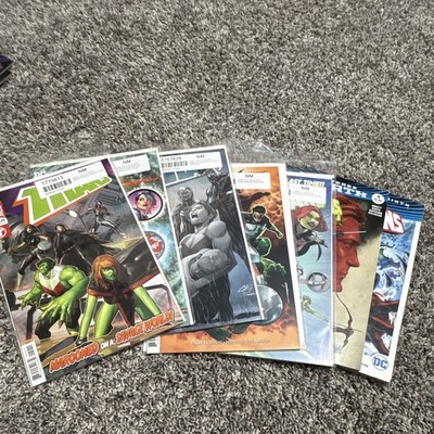 DC Comics Titans #27-29, #35-36 Lot + Vol. 1 Return of Wally West TPB