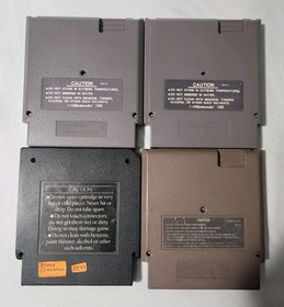 NES GAME LOT Eliminator Boat Duel Mendel Palace Mickey Krazy Kreatures Test+Work