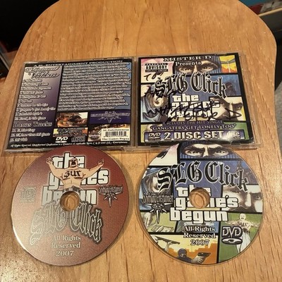 SLG Click    The Game's Begun CD/DVD 1st US press SIGNED Mister D sleepy malo