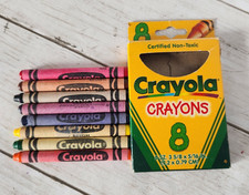 1997 Crayola Crayons Binney Smith 8ct READ