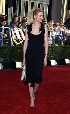 Cameron Diaz during The 8th Screen Actors Guild Awards Arrivals at- Old Photo 4