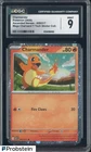 2026 Pokemon ASC EN Mega Charizard Y Tech Sticker Charmander CGC 9 MINT