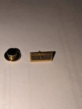 H&R Block Employee Award Lapel Pin 1/10 10K Gold Tax Preparation