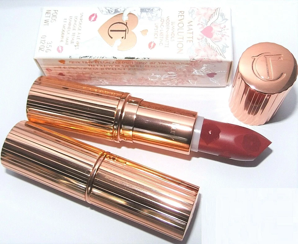 Charlotte Tilbury Love Filter Matte Revolution Lipstick First Dance New x1. - Image 3 of 4