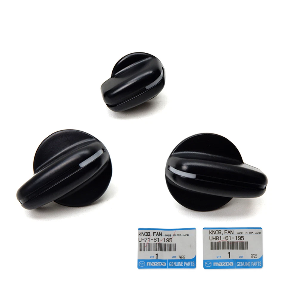 Juego de perillas de ventilador de calefacción originales para Mazda Ford Fighter B2500 B2600 Bravo 98 2000 05 Foto 4 de 4