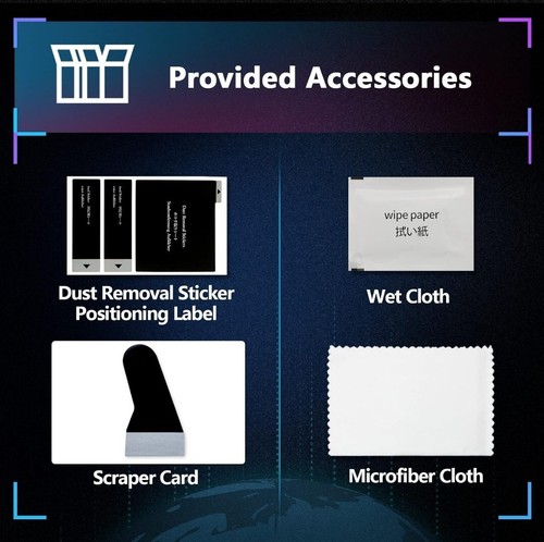 SXCY Screen Protector 2024 2025 Hyundai Santa Fe SE/SEL/XRT/Limited, 2 Piece - Picture 6 of 7