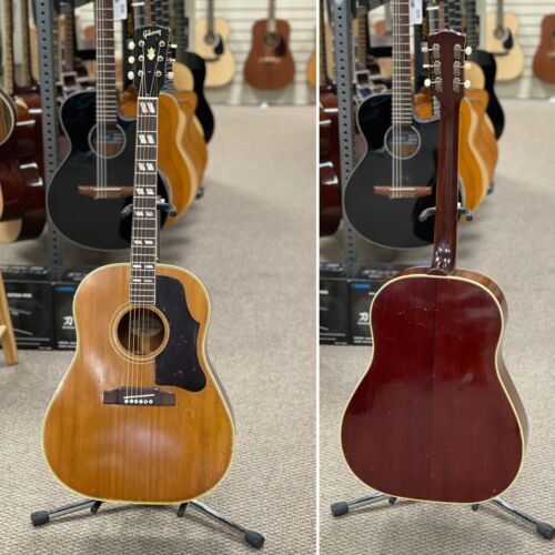 Acoustic Guitar S.Yairi YD-401 Dreadnought Natural Flat Top Japan
