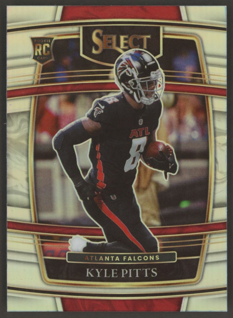 2021 Panini Select #46 Kyle Pitts Silver Prizm Rookie RC