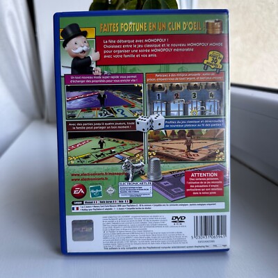 Monopoly Party PS2 Sony PlayStation 2 PAL Game Complete Free - Foto 6