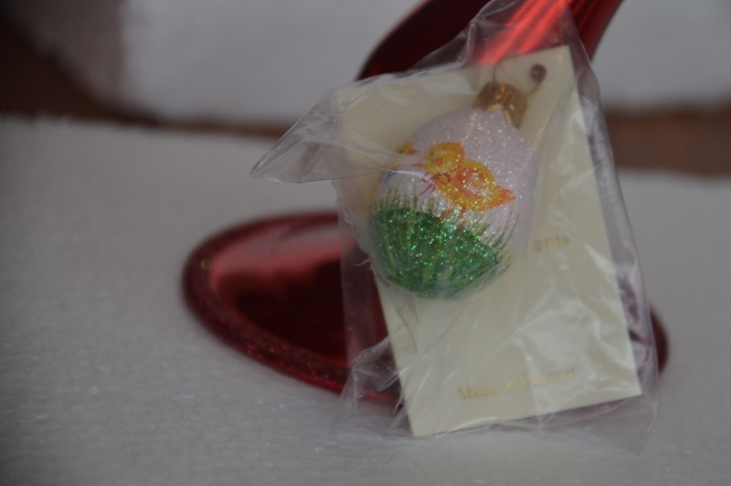PATRICIA BREEN MINI EGG 2008 (PAIR OF CHICKS) MINT N.I.P. TAG