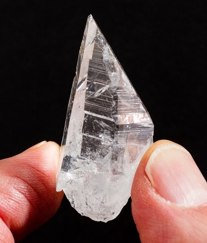 Quartz Crystal Points Clear Lemurian Crystals Colombia 3 pcs. 36-41mm H1371 - Picture 10 of 17