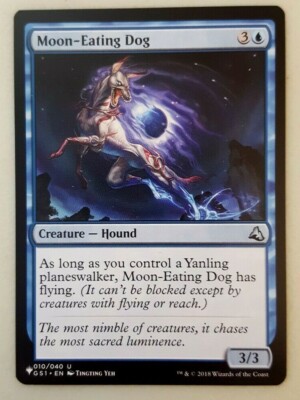 1x Mood-Eating Dog "The List" Kaldheim MTG Magic the Gathering NM | eBay