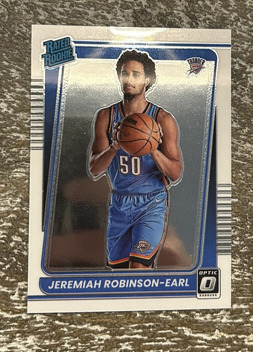 2021-22 Panini Donruss Optic Jeremiah Robinson-Earl Rated RC #170