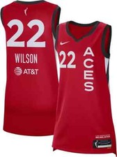Las Vegas Aces A'ja Wilson #22 Nike Unisex Red 2026 WNBA Jersey Rebel Edition