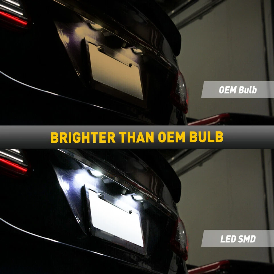 Подходит xB Scion xD Sienna Toyota Corolla супер яркий светодиодный номерной знак свет E - Изображение 2 из 4