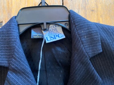 Manteau De Chasse Devon Aire Concours – Taille 17 – Couleur Marine – Très Bon état