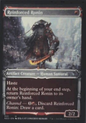 Reinforced Ronin (Showcase) - Kamigawa: Neon Dynasty: #323, MTG Nm R31 | eBay Reinforced Ronin (Showcase) - Kamigawa: Neon Dynasty: #323, MTG Nm R31 | eBay