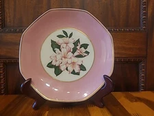 Greenbrier Resort Hotel Dorothy Draper C&O Railroad 8" Octagonal China Plate