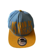 Kbethos Los Angeles Snapback Har Adjustable One Size Blue Cap Mens GUC