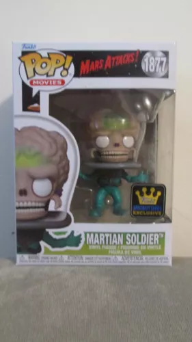 #1877 • MARTIAN SOLDIER (SPECIALITY SERIES EXCLUSIVE) Funko Pop + protector