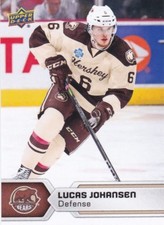 LUCAS JOHANSEN 2017-18 17-18 UPPER DECK AHL HOCKEY BASE #82 HERSHEY BEARS