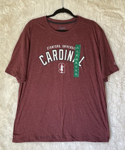 Stanford University Cardinal T-Shirt Mens Size XL Color Maroon Red NWT