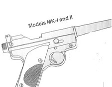 Crosman Mark MK I Mark 1 MK II 2 Pistol Seal Kit - Exploded View Diagram