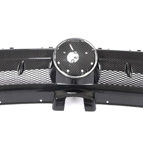 For VW Golf 7 MK7 VII GTI R 14-17 Carbon Front Hood Grille Grill Cover Trims - Picture 8 of 10