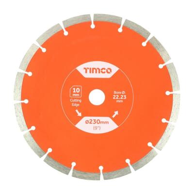 Timco - General Purpose Diamond Blade - Segmented. Various Sizes