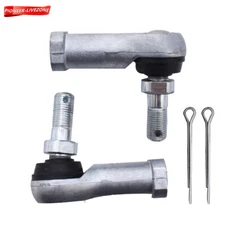 2004+ For Club Car Precedent G&E Golf Cart 2× Steering Tie Rod End RH thread