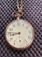 TOP OF THE LINE 23-jewel 1915 WALTHAM VANGUARD MODEL 1908